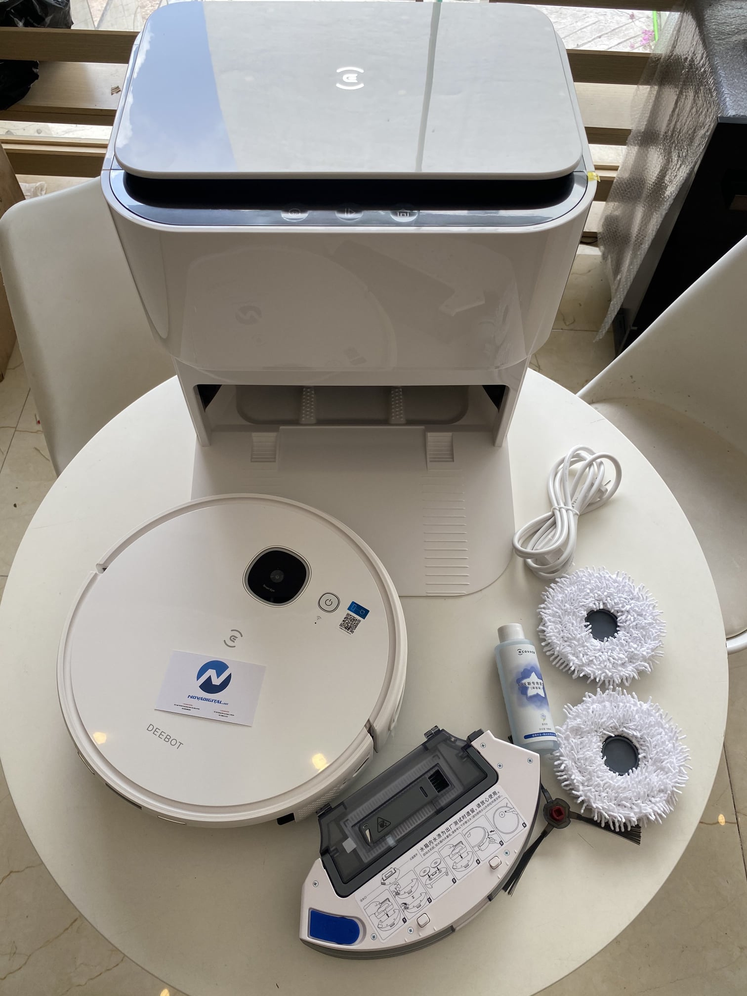 ECOVACS N9 PLUS - Robot Hút bụi tự động giặt giẽ