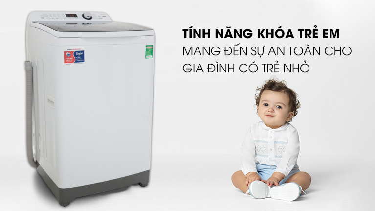 Máy giặt Aqua 10 Kg AQW-FR100ET.W